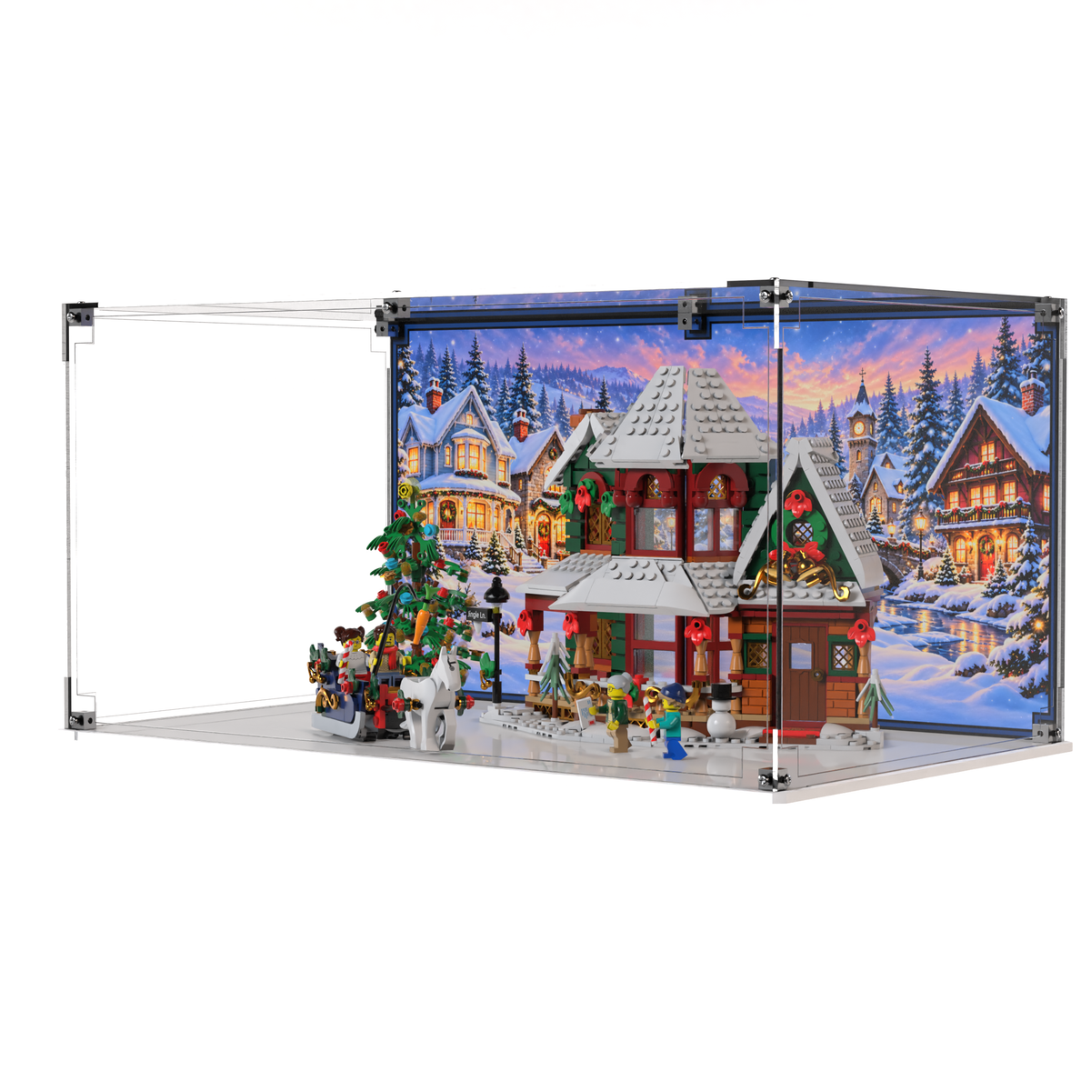 Display Case For LEGO Holiday House 11387
