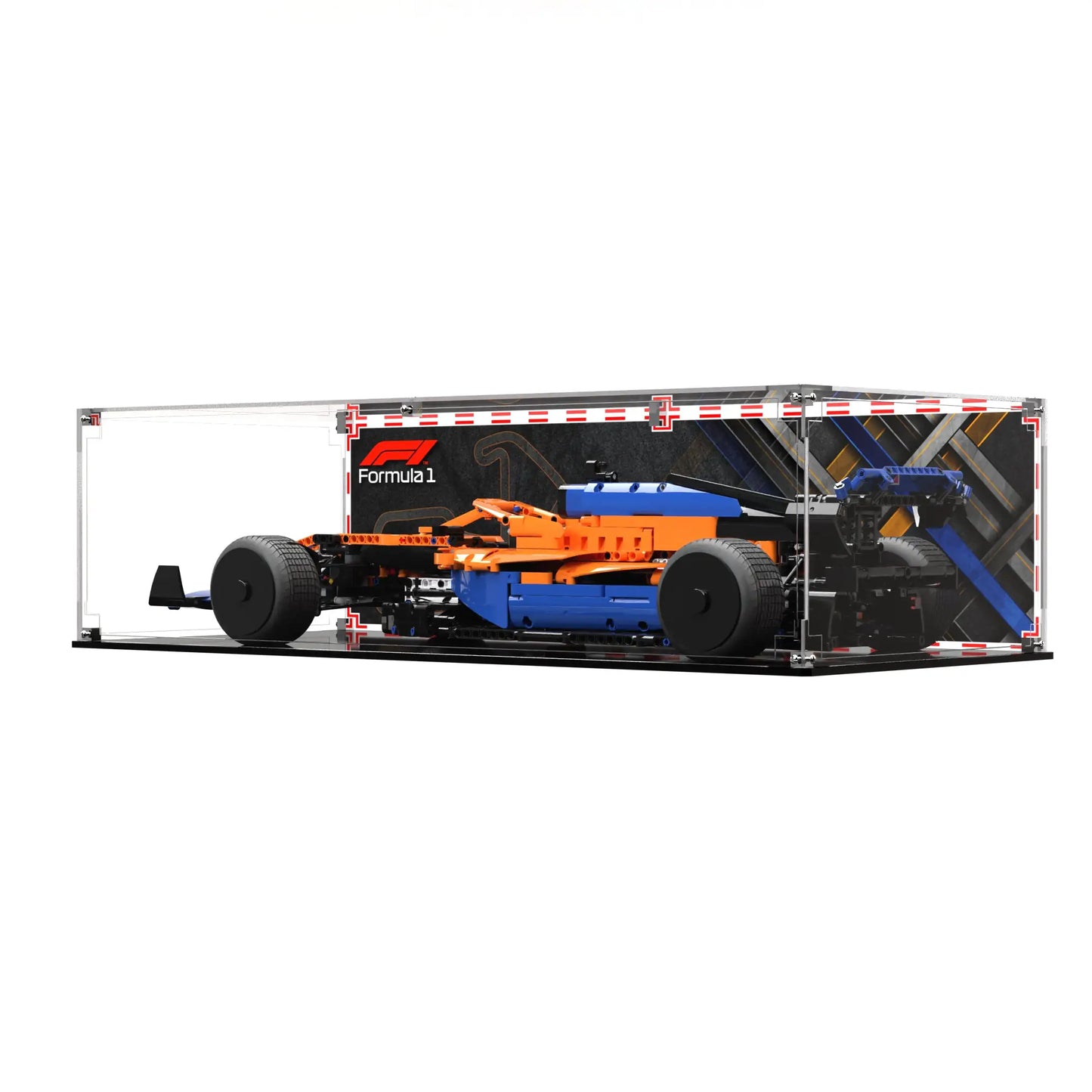 Display Case For LEGO McLaren Formula 1 F1 Race 42141