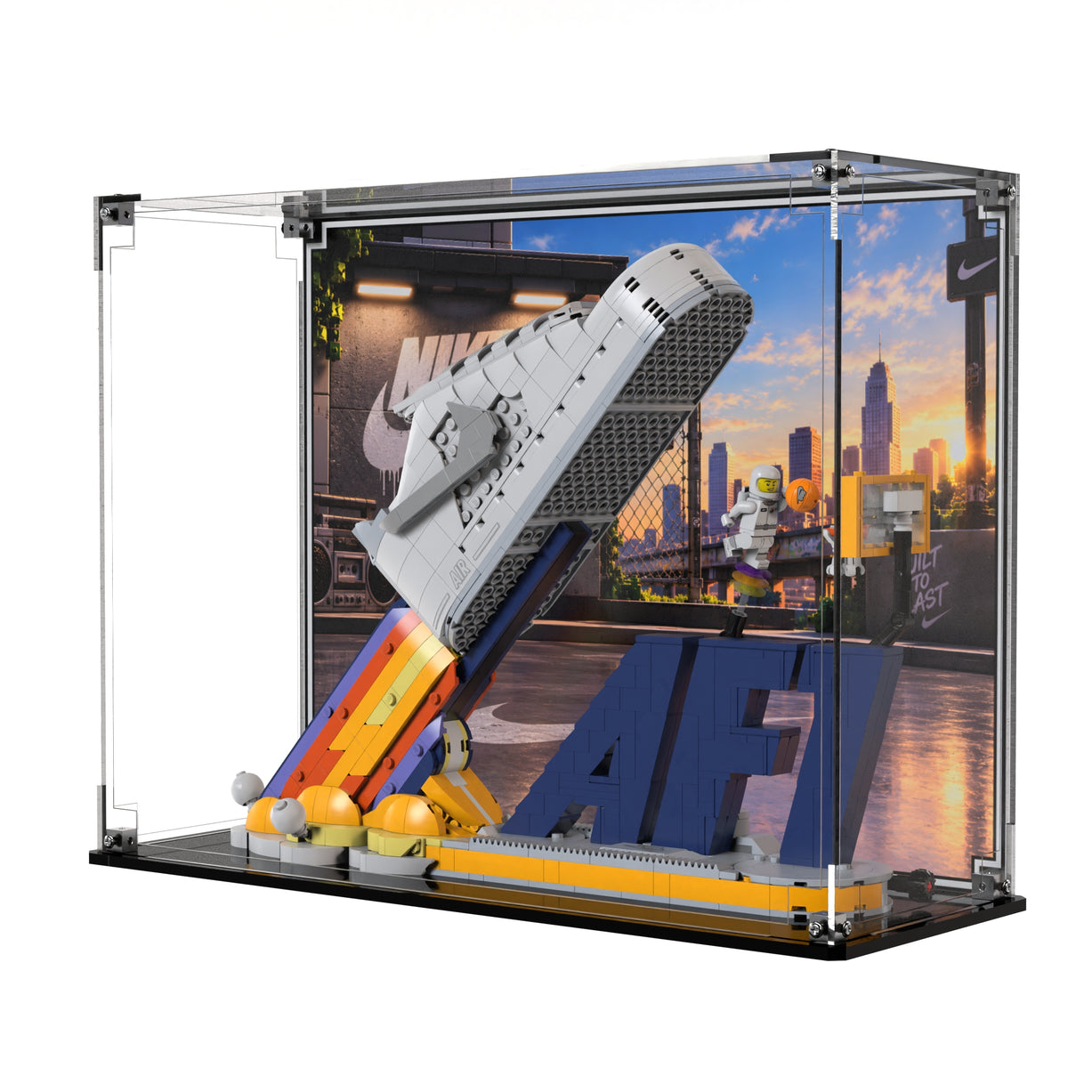 Display Case For LEGO Nike Air Force 1 X 43026