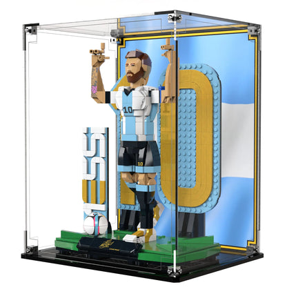 Display Case For LEGO Lionel Messi Football Legend 43015