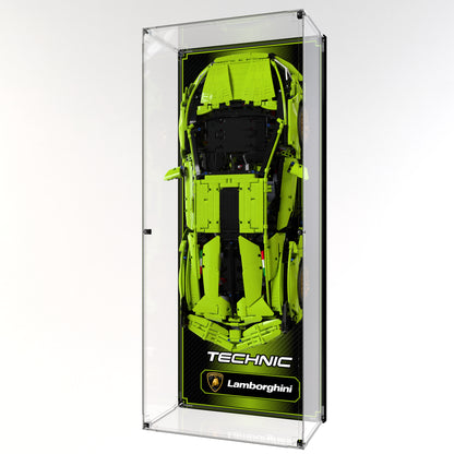 Wall Display Case For LEGO Technic Lamborghini Sián FKP 37 42115