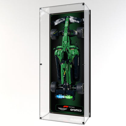 Wall Display Case For LEGO Aston Martin Aramco AMR25 F1 Car 42240