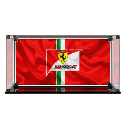 Display Case For LEGO Scuderia Ferrari HP Charles Leclerc Helmet 43014