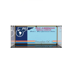 Display Case For LEGO Douglas DC-3 PAN AM Airliner 11378