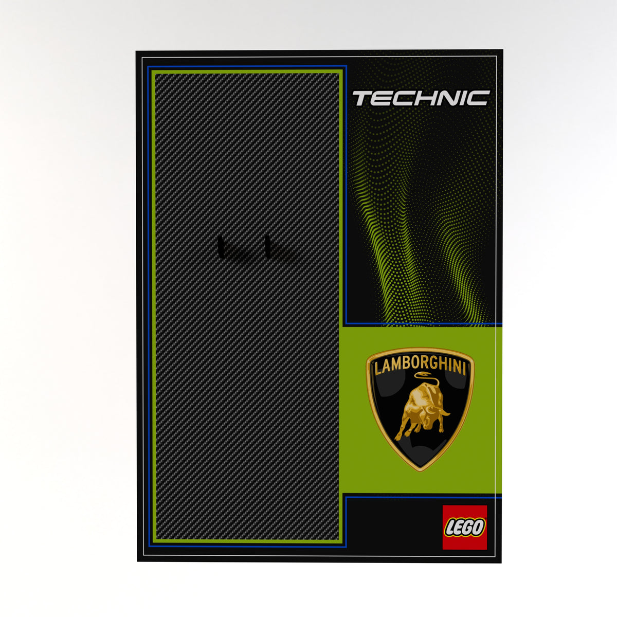 Wall Display Panel For LEGO® Technic Lamborghini Sián FKP 37 42115 - Brick In It