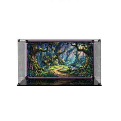 Display Case For LEGO Snow White And The Seven Dwarfs Cottage 43242