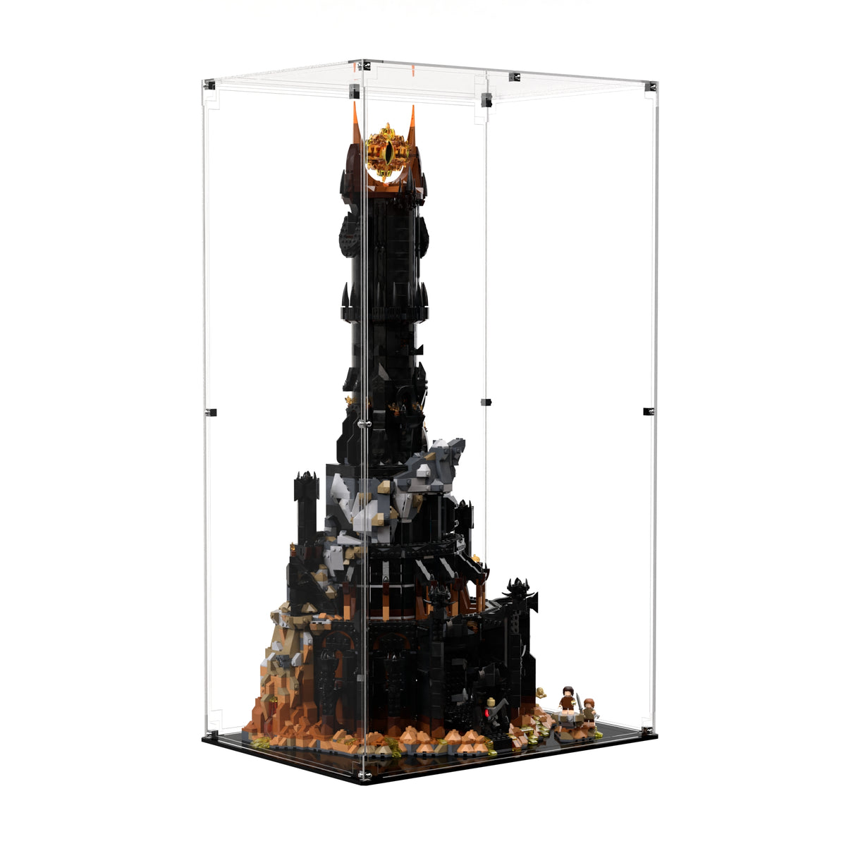 Display Case For LEGO® Icons The Lord of the Rings: Barad-dûr 10333 - Brick In It