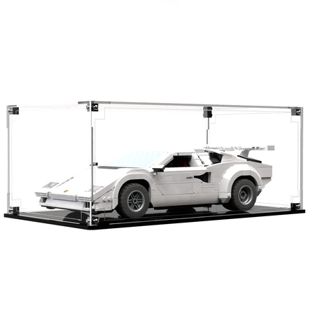 Display Case For LEGO® Icons Lamborghini Countach 5000 Quattrovalvole 10337 - Brick In It