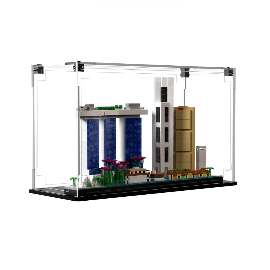 Display Case For LEGO® Architecture Singapore 21057