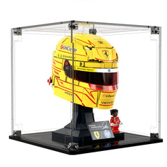 Display Case For LEGO Scuderia Ferrari Hp Lewis Hamilton Helmet 43022