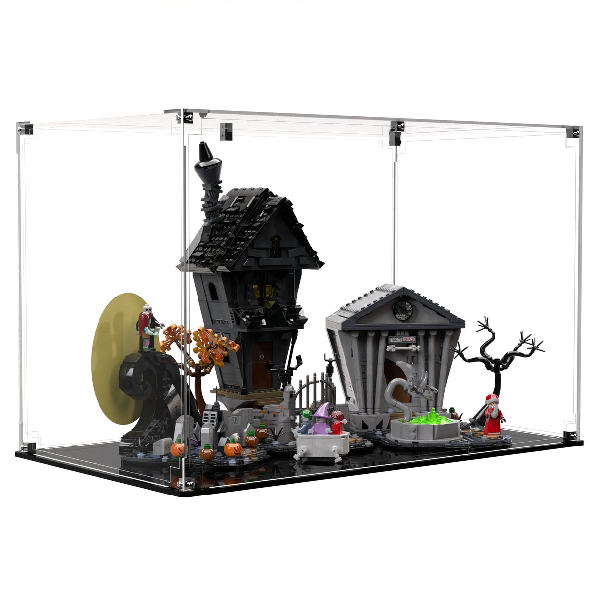 Display Case For LEGO® Ideas Disney Tim Burton's The Nightmare Before Christmas 21351 - Brick In It