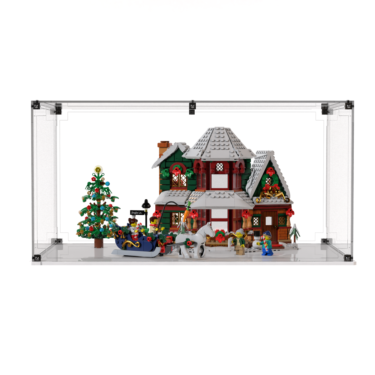 Display Case For LEGO Holiday House 11387