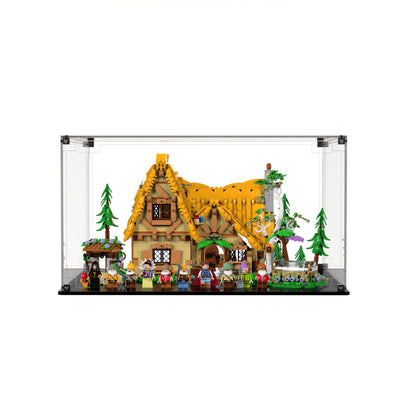 Display Case For LEGO Snow White And The Seven Dwarfs Cottage 43242