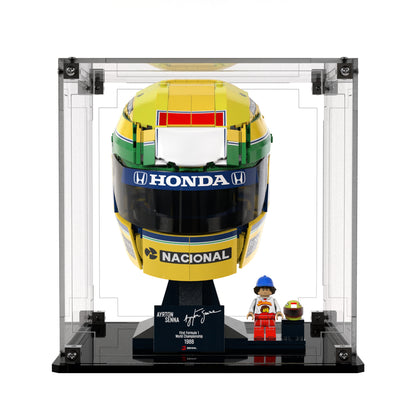 Display Case For LEGO Ayrton Senna Helmet 43024