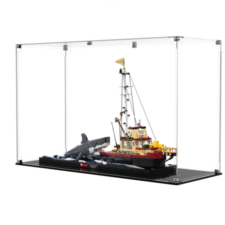 Display Case For LEGO® Ideas Jaws 21350 - Brick In It