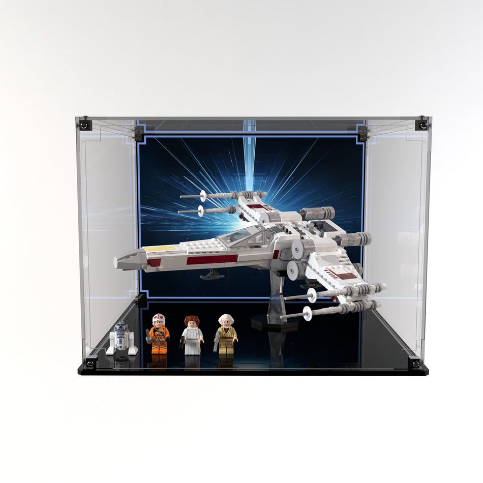 Display Case For LEGO® Star Wars™ Luke Skywalker’s X-Wing Fighter™ 75301