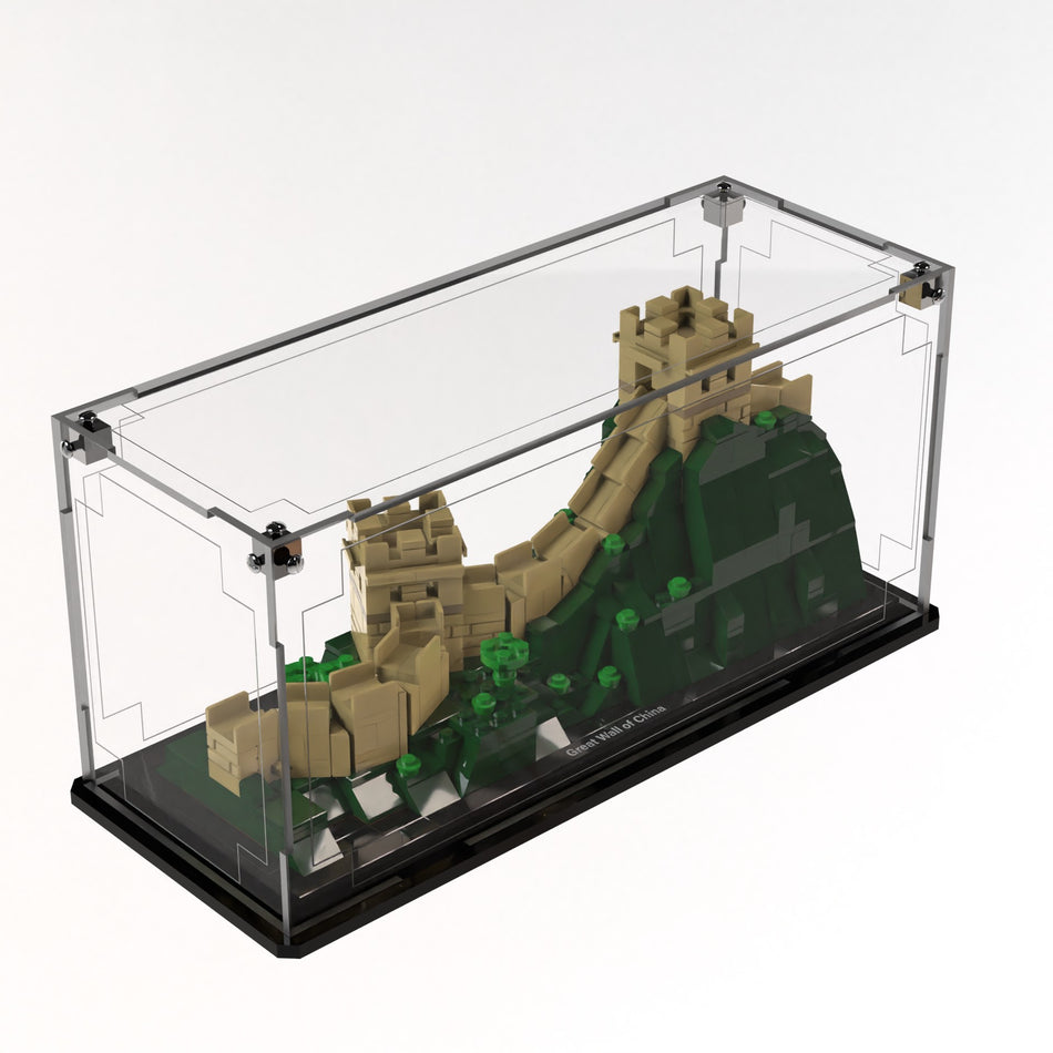 Display Case For LEGO® Architecture Great Wall of China 21041