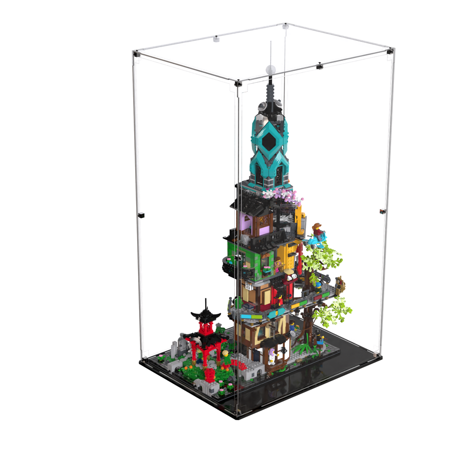 Display Case For LEGO® NINJAGO® City Gardens 71741