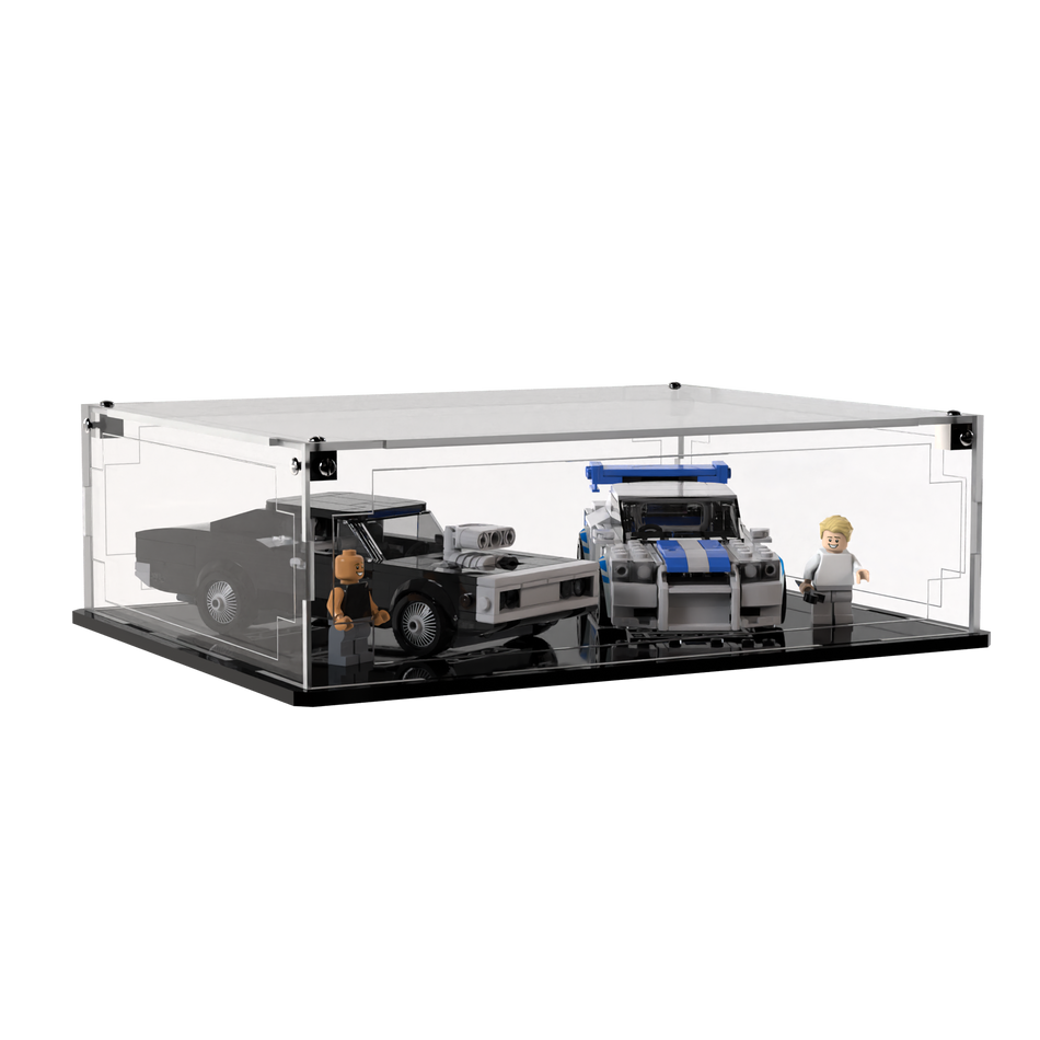 Display Case For LEGO® Speed Champions Fast and Furious 76917 76912