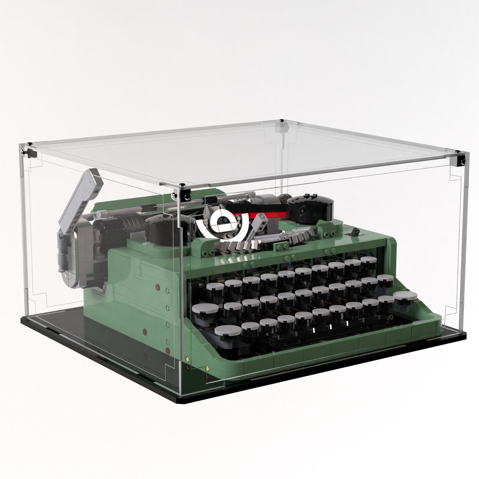 Display Case For LEGO® Ideas Typewriter 21327