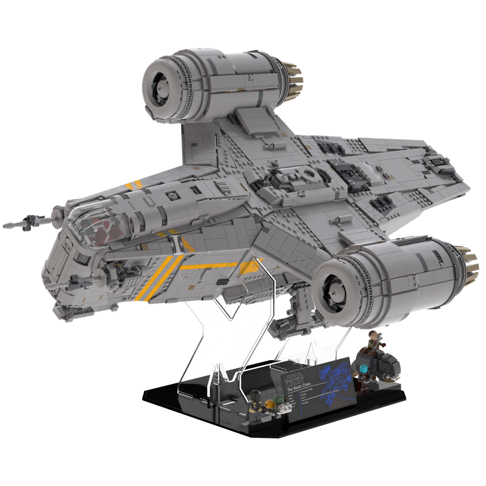 Display Stand for LEGO® Star Wars™ The Razor Crest™ 75331