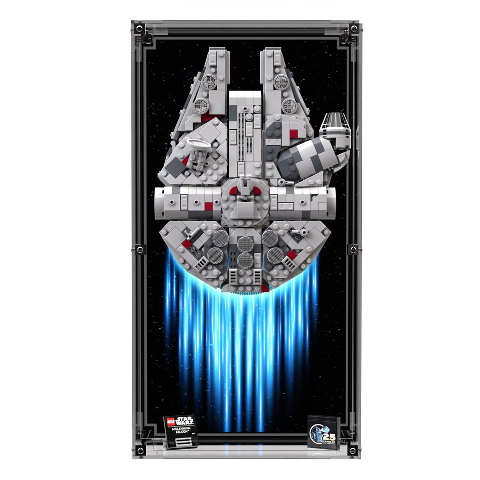Wall Display Case For LEGO® Star Wars™ Millennium Falcon™ 75375