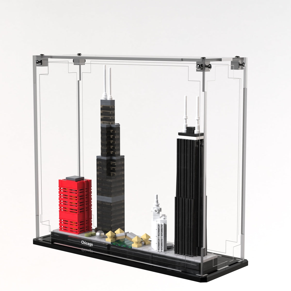 Display Case For LEGO® Architecture Chicago 21033