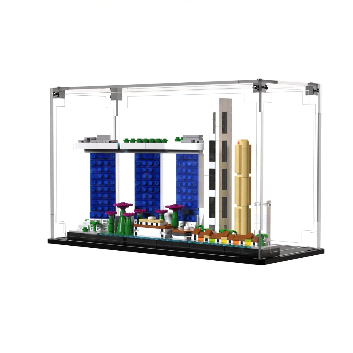 Display Case For LEGO® Architecture Singapore 21057