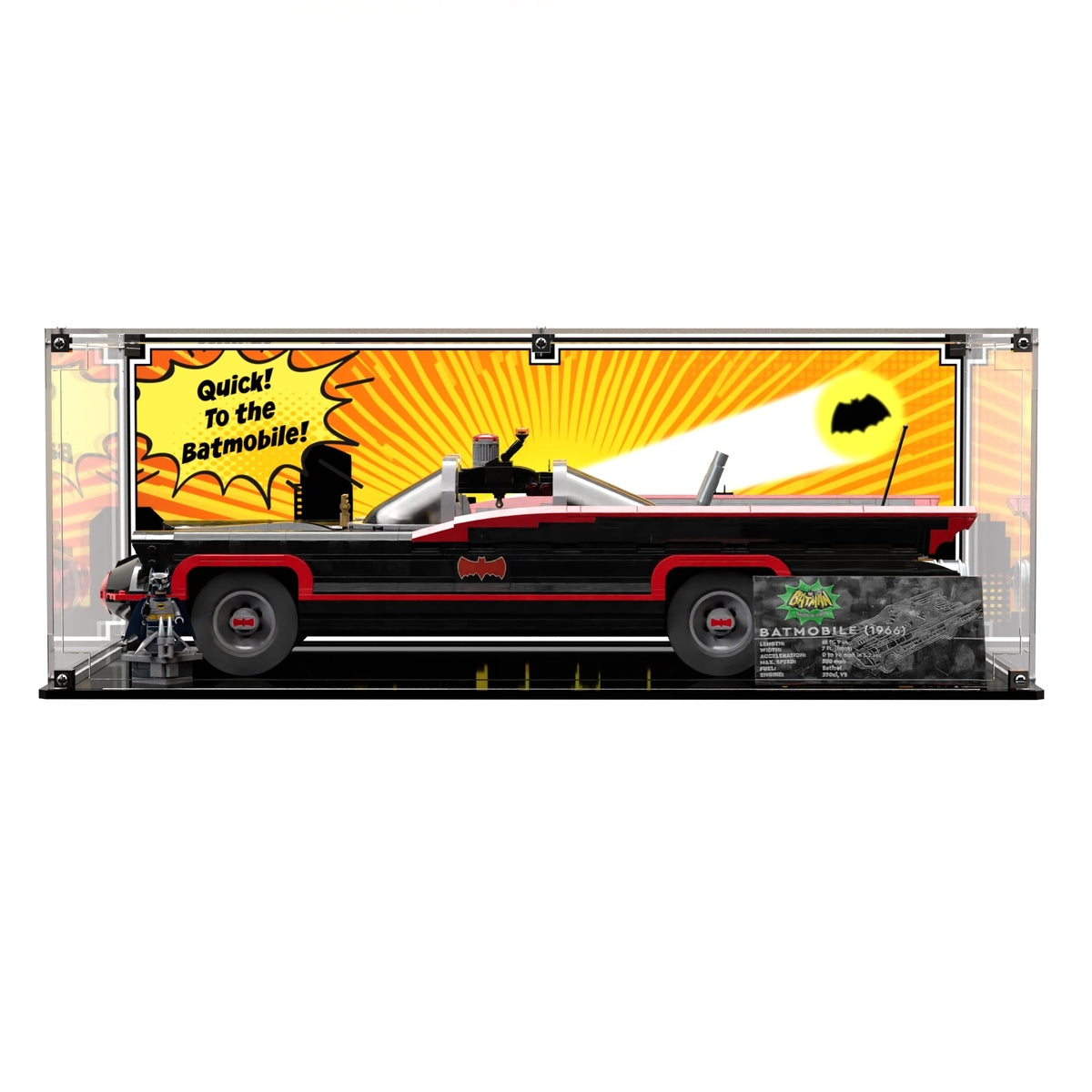 LEGO® DC Batman™: The Classic TV Series Batmobile™ Display Case (76328)