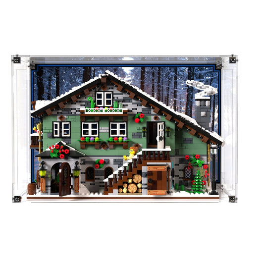 Display Case For LEGO® BrickLink Winter Chalet 910004