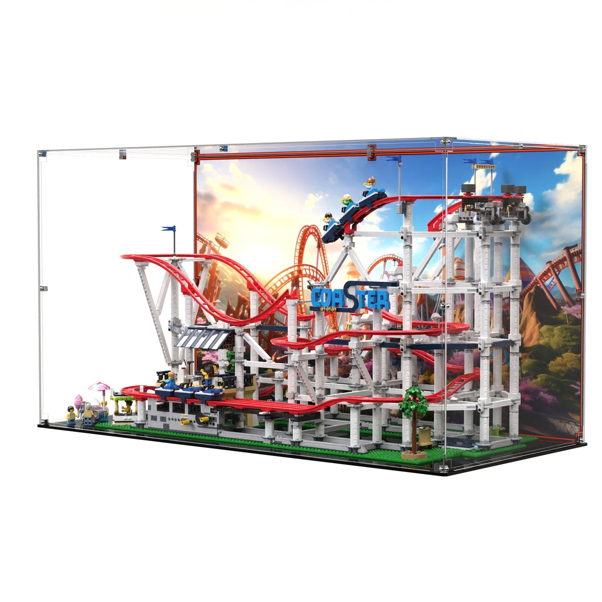 Display Case For LEGO® Creator Expert Roller Coaster 10261