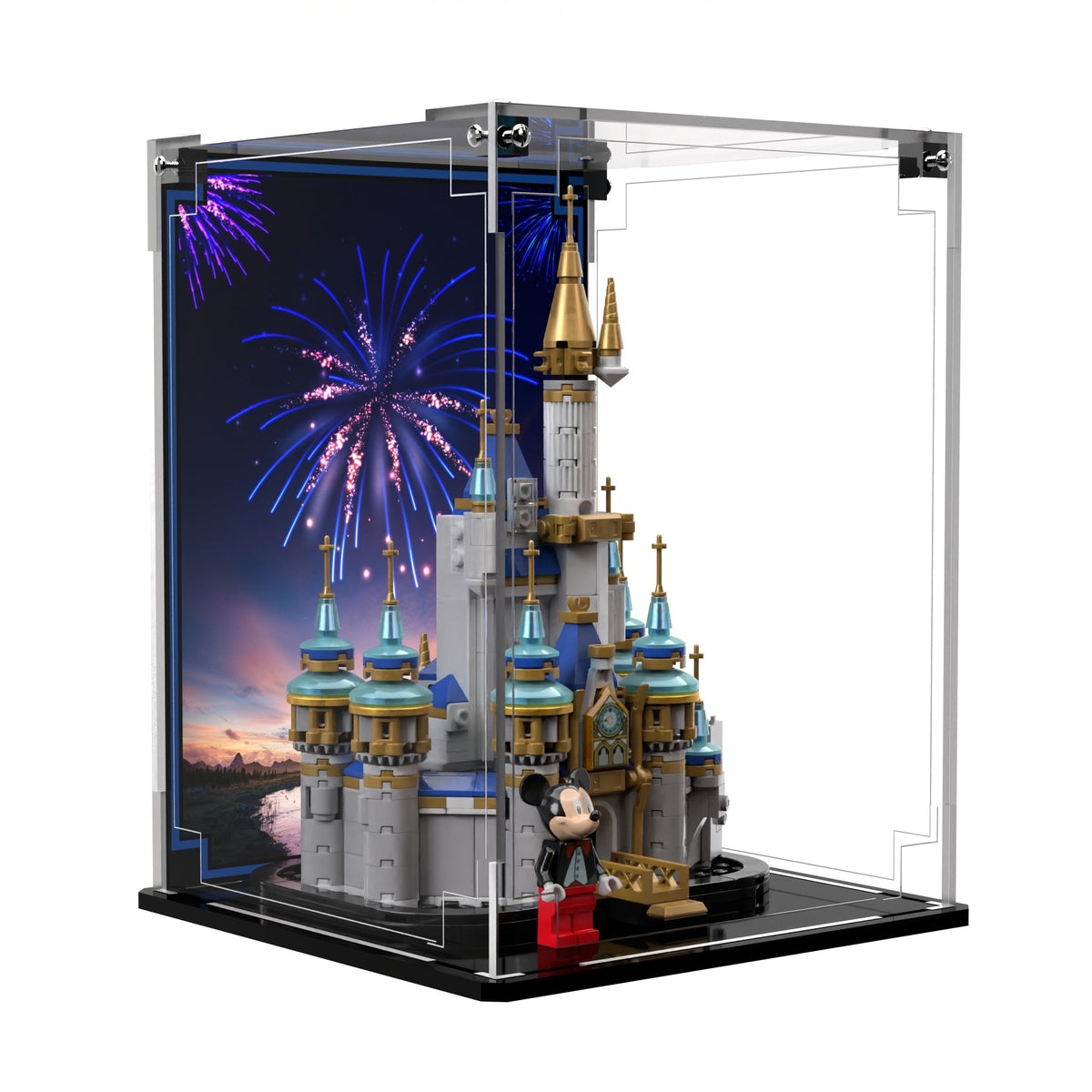 Display Case For LEGO® Disney Mini Disney Castle 40478