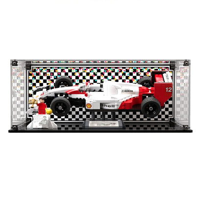 Display Case For LEGO® Icons McLaren MP4/4 & Ayrton Senna 10330