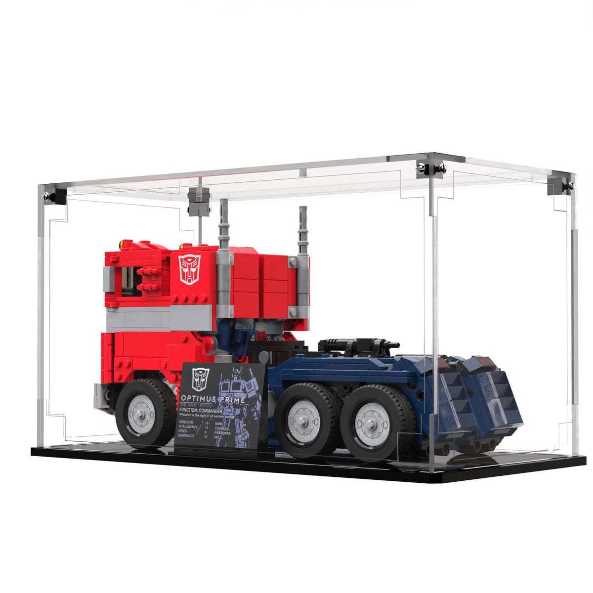 Display Case For LEGO® Icons Optimus Prime 10302