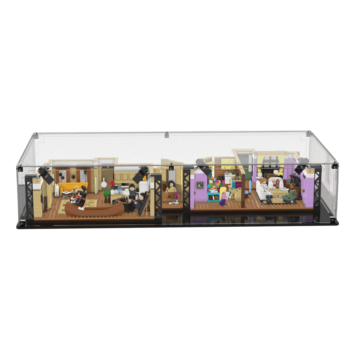 Display Case For LEGO® Icons The Friends Apartments 10292