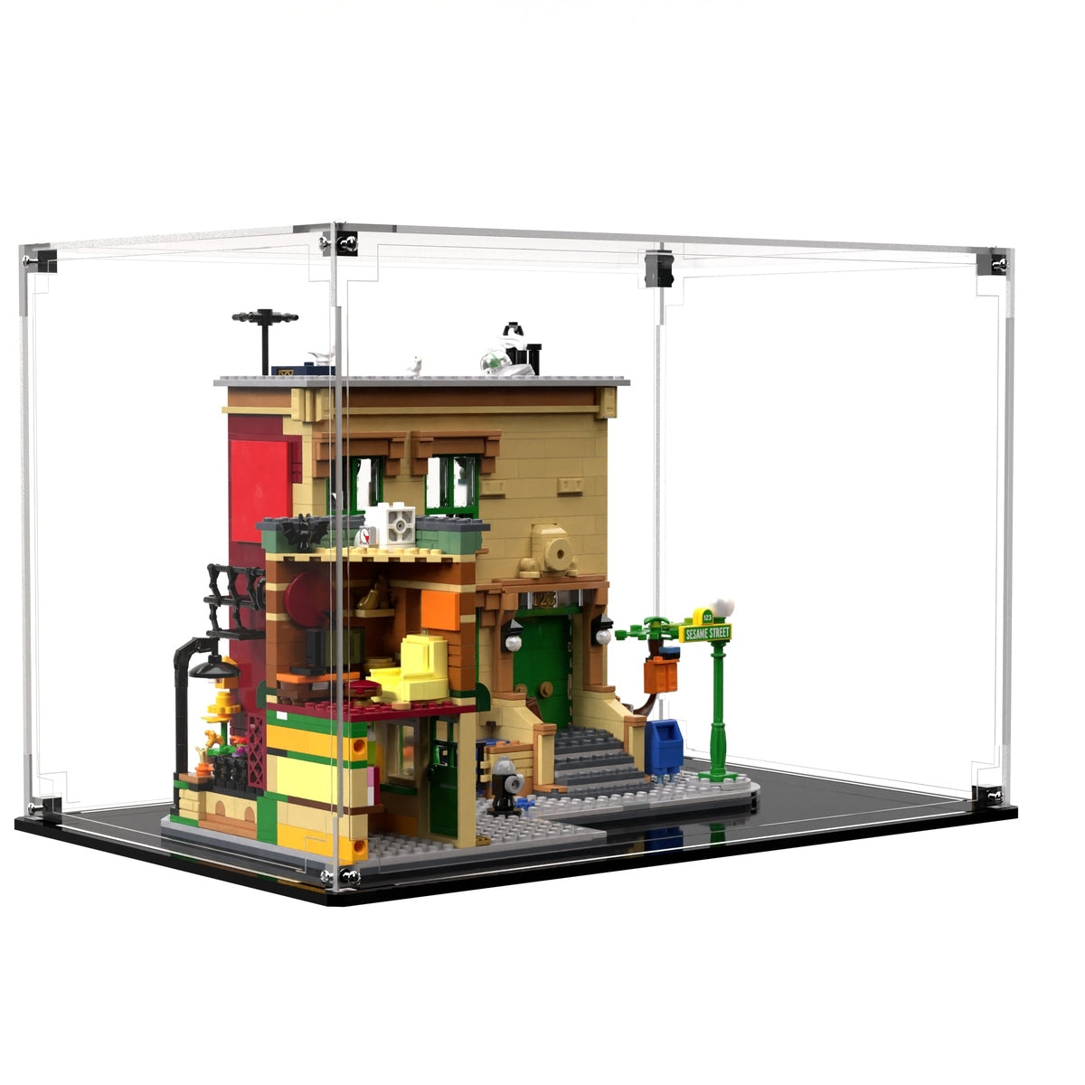 Display Case For LEGO Ideas 123 Sesame Street 21324