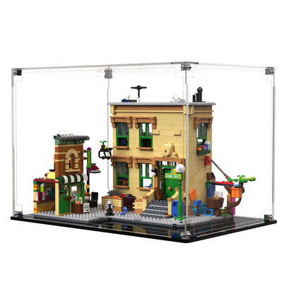 Display Case For LEGO Ideas 123 Sesame Street 21324