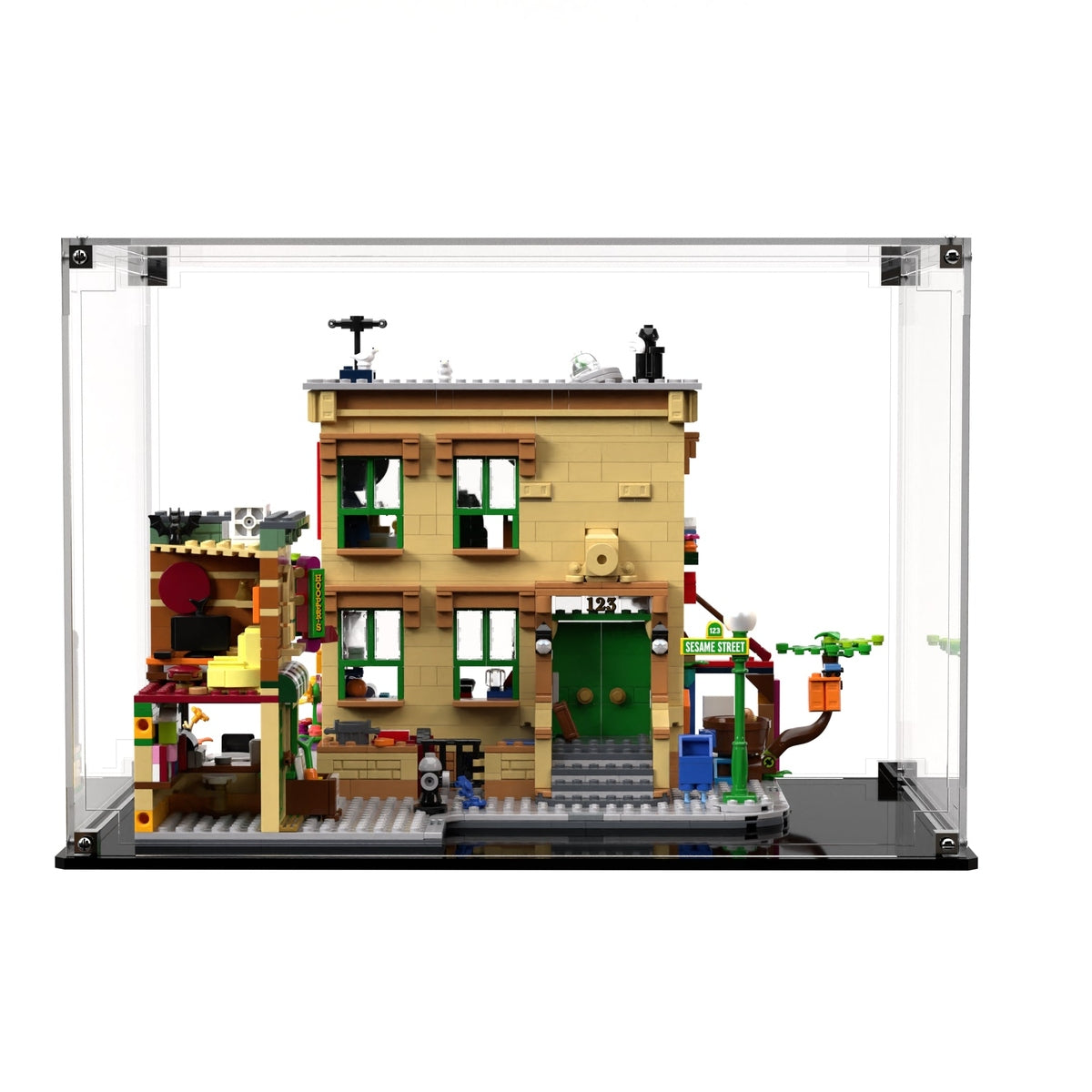 Display Case For LEGO Ideas 123 Sesame Street 21324