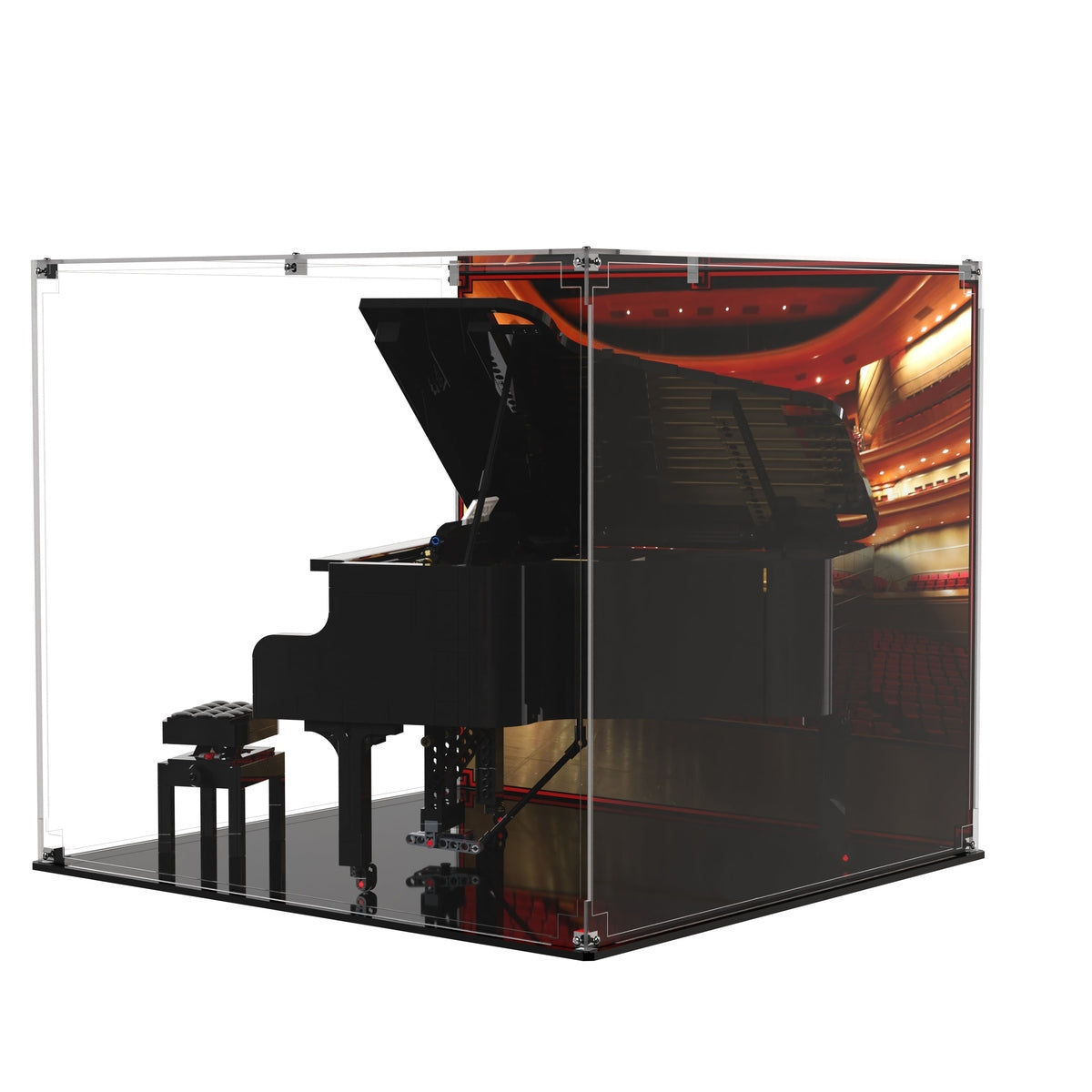 Display Case For LEGO® Ideas Grand Piano 21323