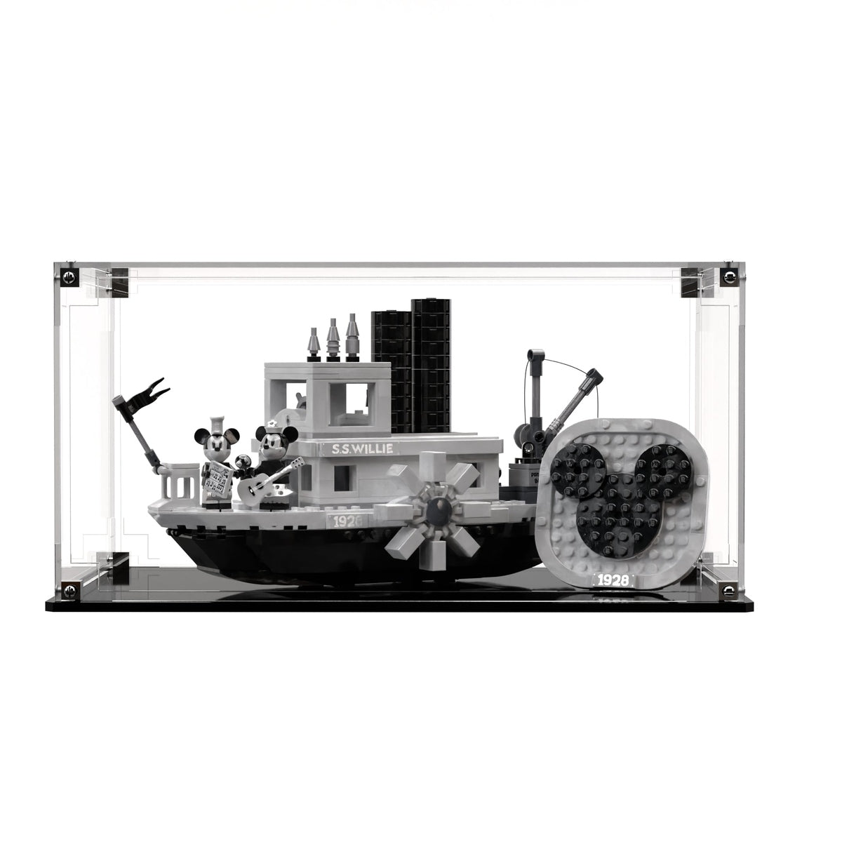 Display Case For LEGO Ideas Steamboat Willie 21317