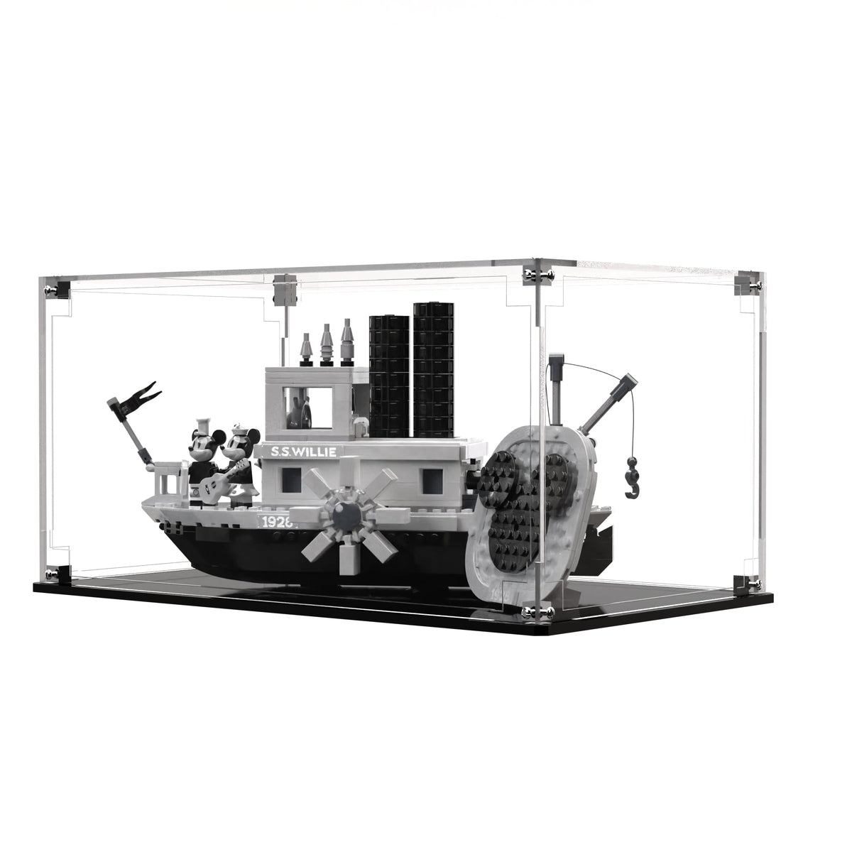 Display Case For LEGO Ideas Steamboat Willie 21317