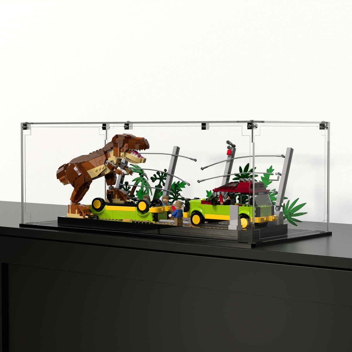 Display Case For LEGO® Jurassic Park T. Rex Breakout 76956