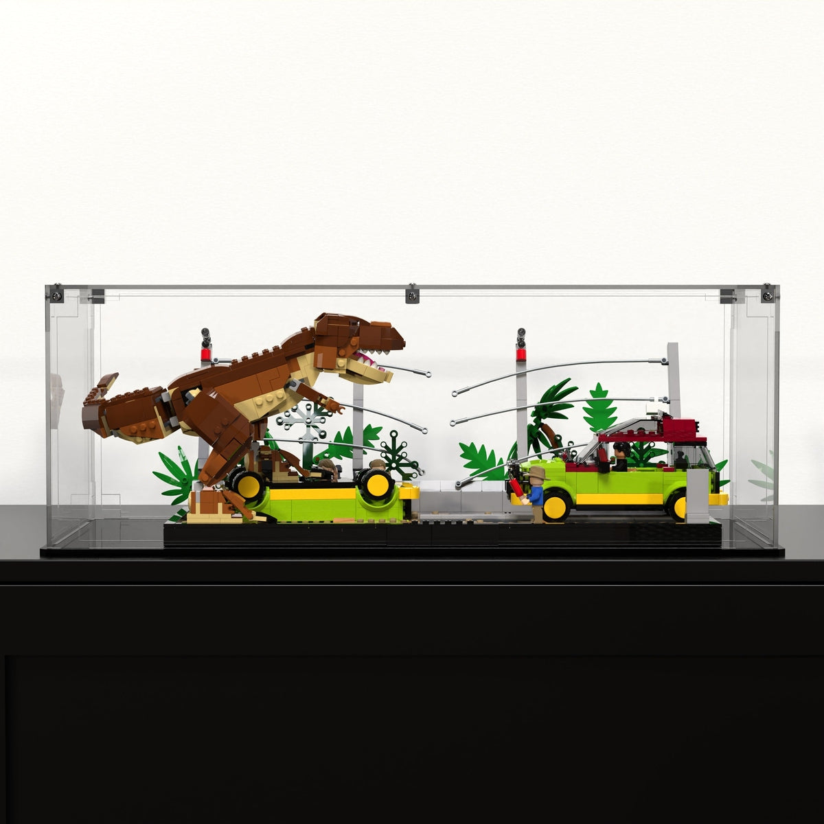 Display Case For LEGO® Jurassic Park T. Rex Breakout 76956