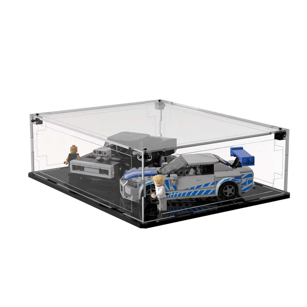 Display Case For LEGO® Speed Champions Fast and Furious 76917 76912