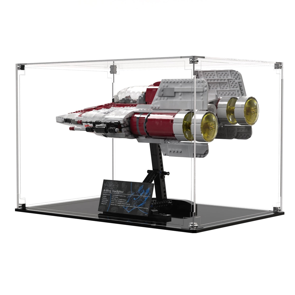 Display Case For LEGO® Star Wars™ A-wing Starfighter™ 75275