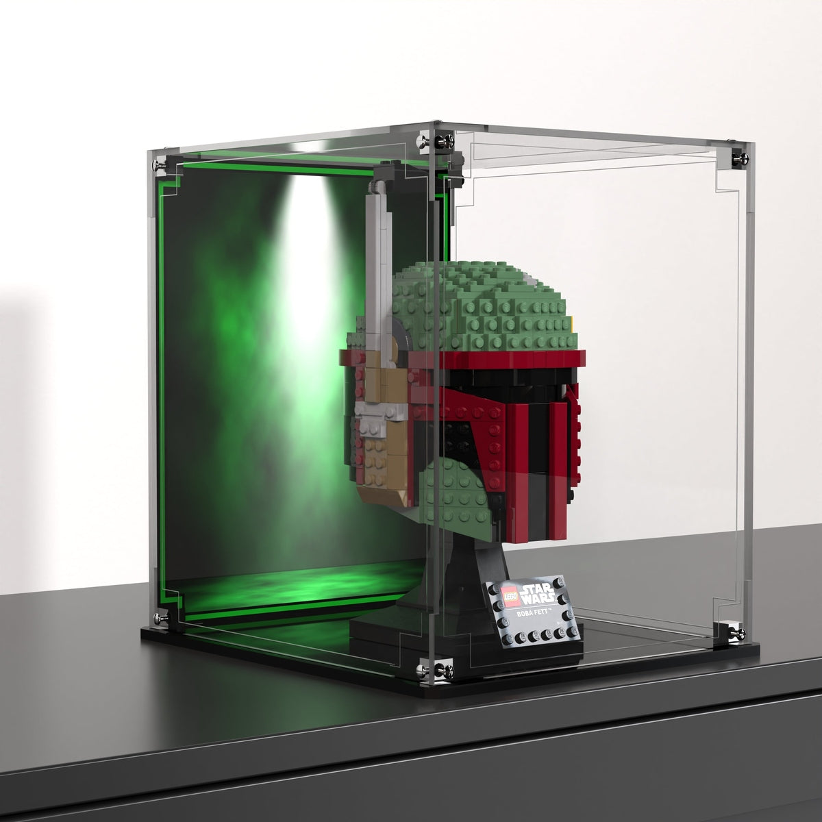 Display Case For LEGO® Star Wars™ Boba Fett™ Helmet 75277