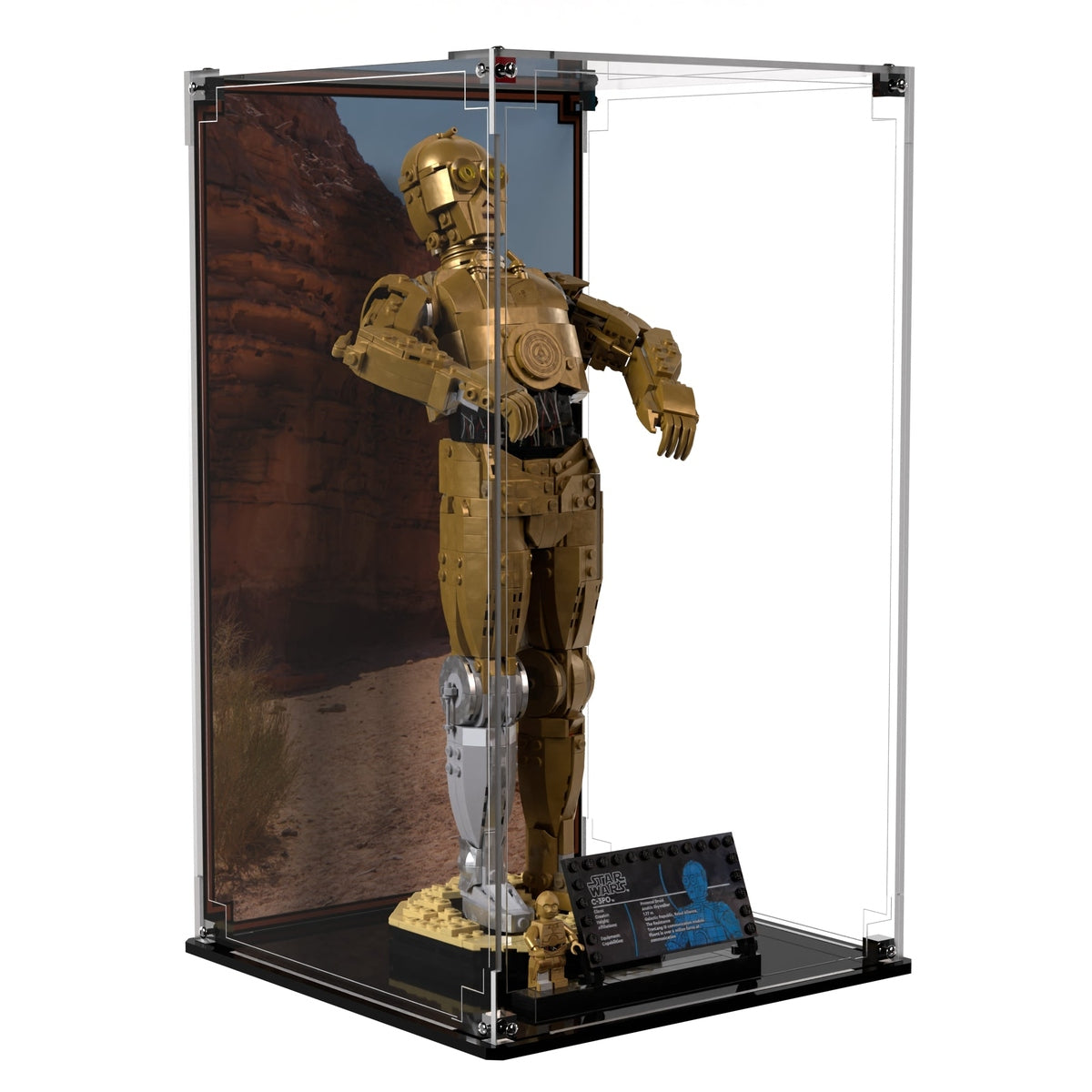 Display Case For LEGO® Star Wars™ C-3PO™ 75398