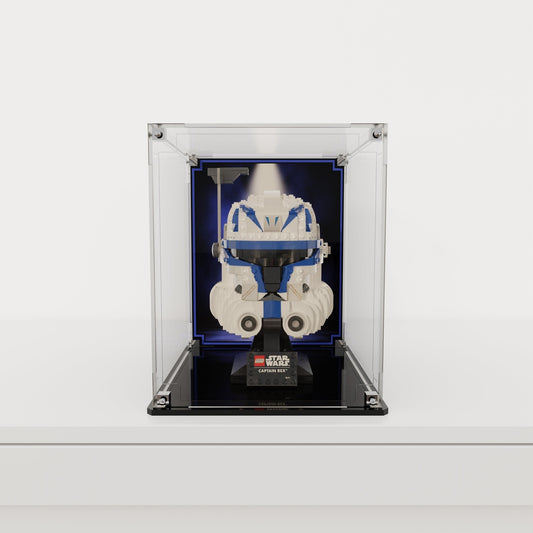 Display Case For LEGO® Star Wars™ Captain Rex™ Helmet 75349