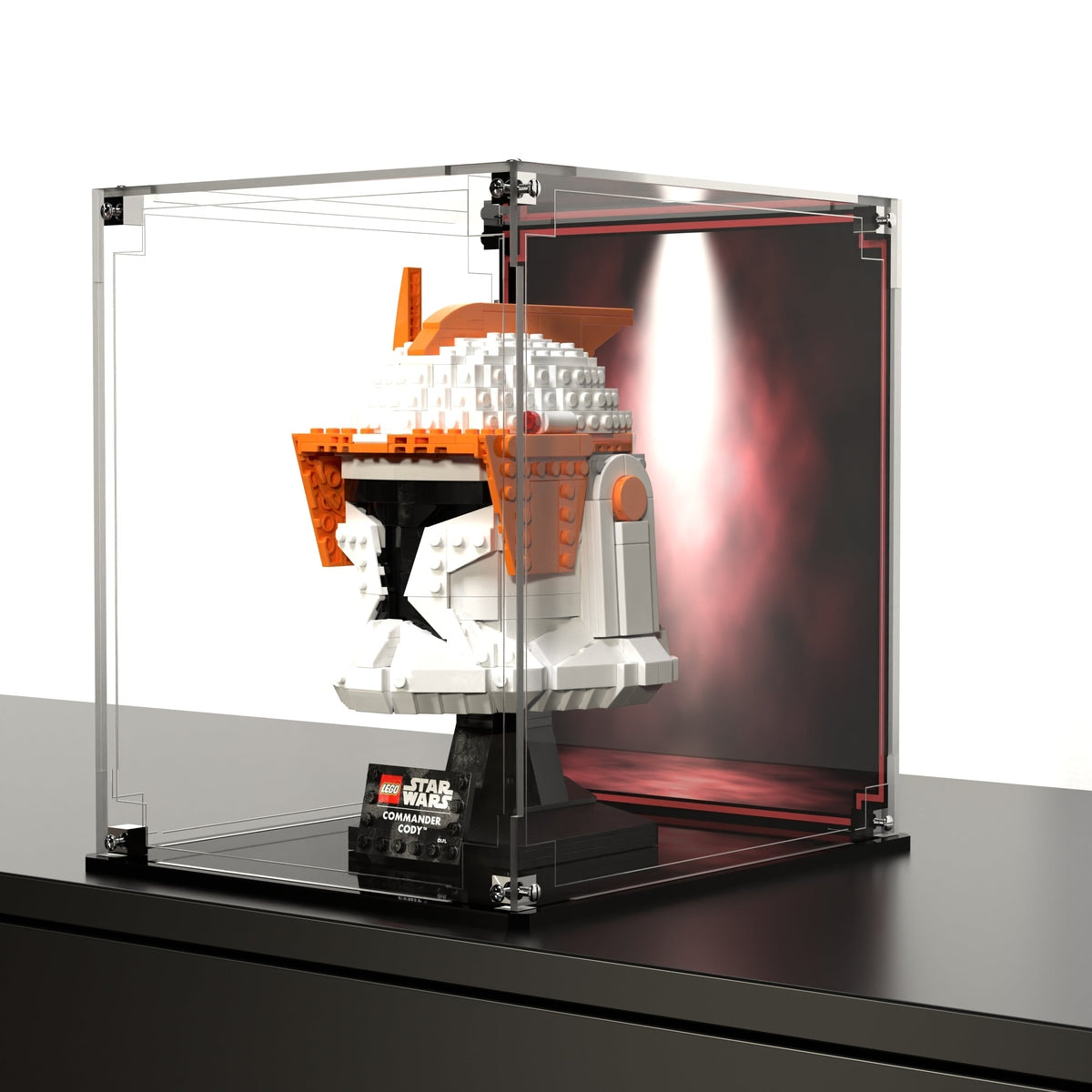 Display Case For LEGO® Star Wars™ Clone Commander Cody™ Helmet 75350