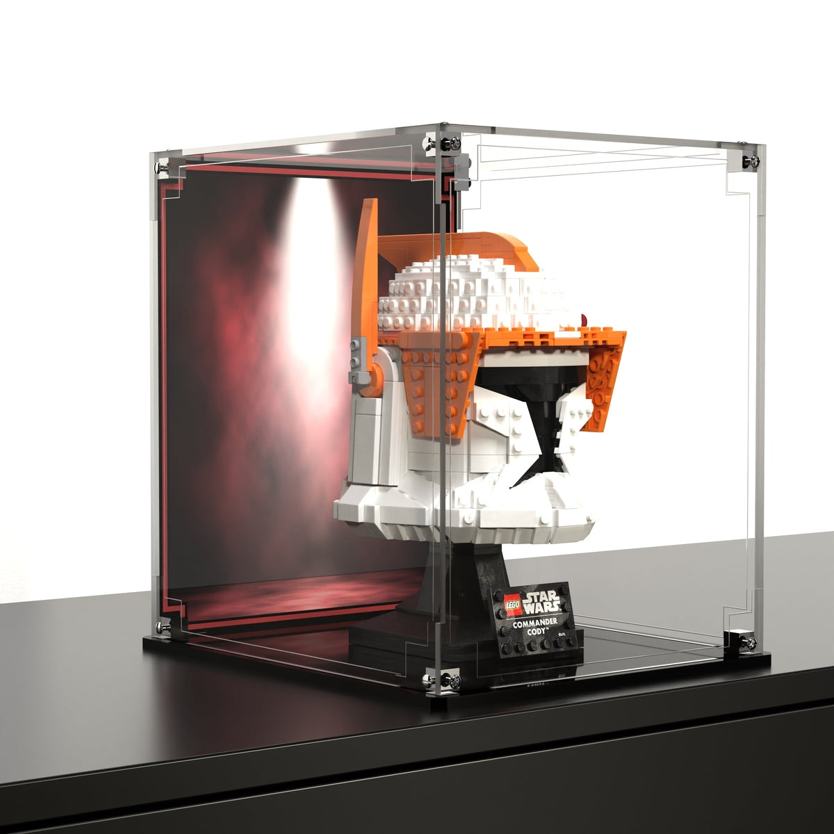 Display Case For LEGO® Star Wars™ Clone Commander Cody™ Helmet 75350